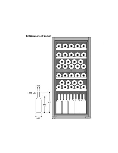 GAGGENAU RW222260 Integrated Wine Cooler