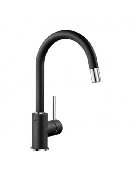 BLANCO MIDA-S 521455 SILGRANIT Kitchen Taps with pull-out hand shower