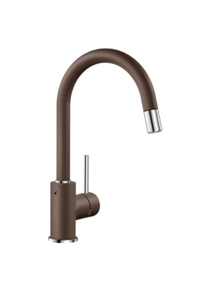BLANCO MIDA-S 521730 SILGRANIT Kitchen Taps with pull-out hand shower