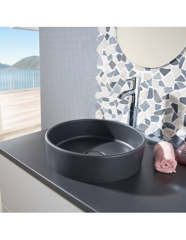 SYSTEMCERAM PATERA 40 Round Ceramic sink