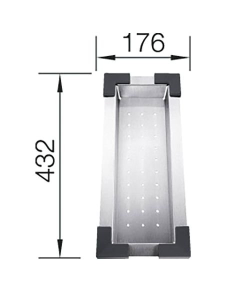 BLANCO 514 542 RST Vihanneskulho