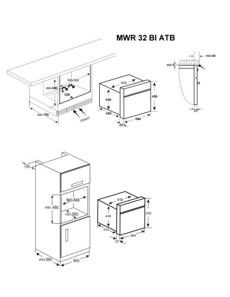 TEKA MWR 32 BIS, Beige