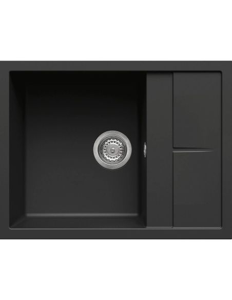ELLECI UNICO 125 G40 Nero Кухонная мойка LGU12540