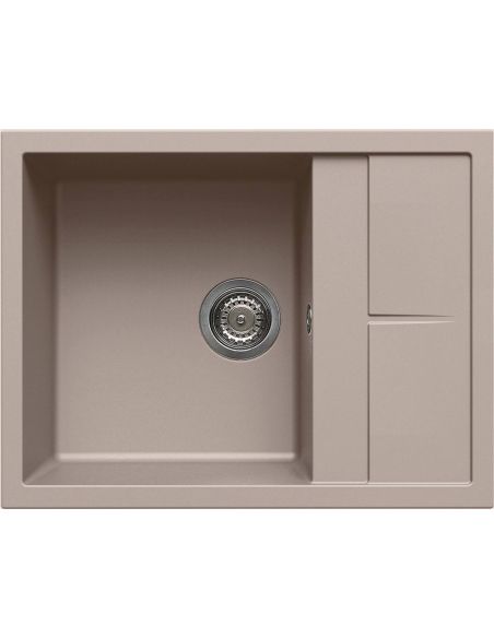 ELLECI UNICO 125 G43 Tortora Kivikomposiitista Keittiöallas LGU12543