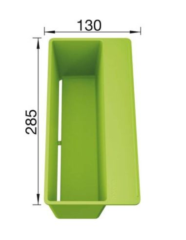 BLANCO Sity Box Kiwi Colander  235494 Lava Grey