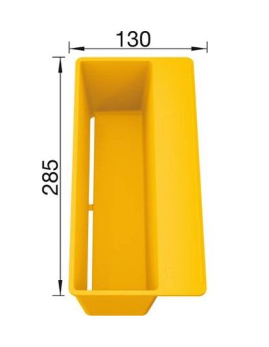 BLANCO Sity Box Lemon Colander  235494 Lava Grey