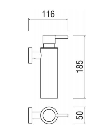 NOBILI ZEN ACPL62 Seebidosaator Seinale paigaldatav