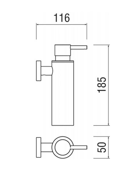 NOBILI ZEN ACPL62 Seebidosaator Seinale paigaldatav