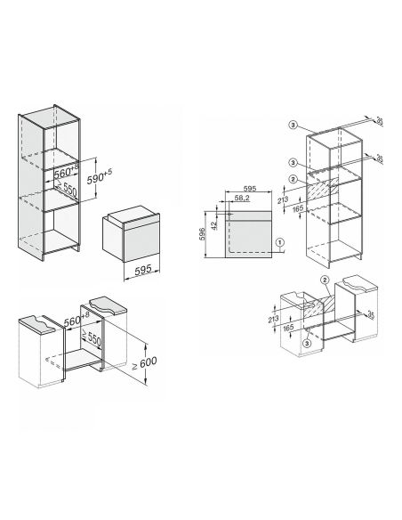 MIELE H 7464 BP Integreeritav Pyrolüüs ahi