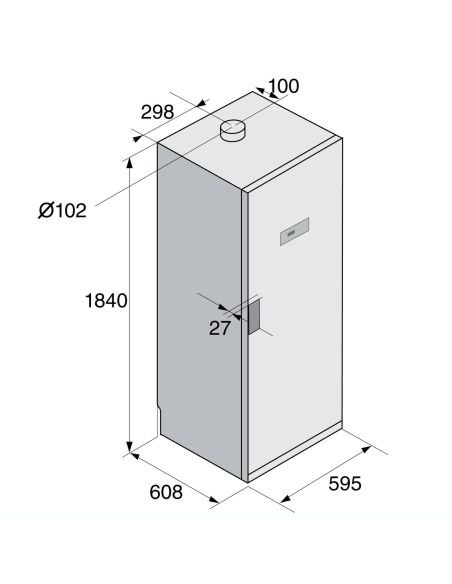 ASKO DC7784V.S PRO HOME RST Vapaasti seisova Kuivauskaappi (4)