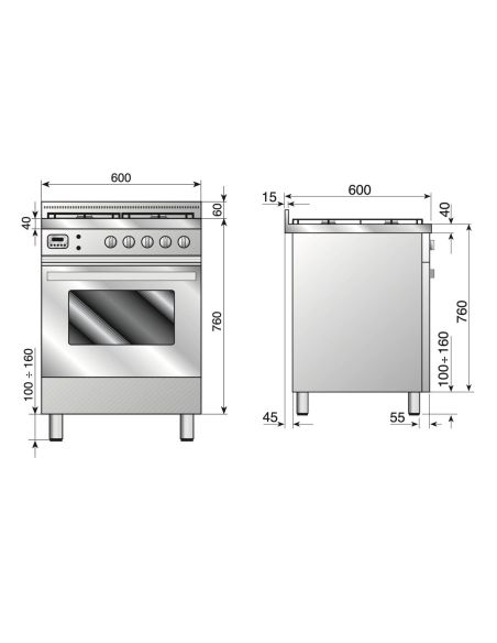 ILVE  LIEDET L06 Pro Line