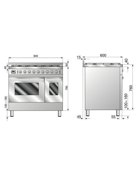ILVE LIEDET LD09 Pro Line
