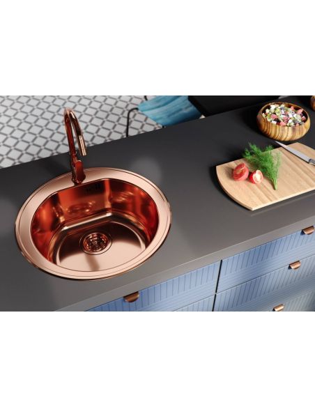 ALVEUS FLUID Copper Monarch Kitchen Faucets