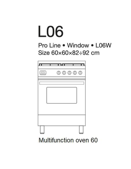 ILVE Кухонный блок L06 Pro Line