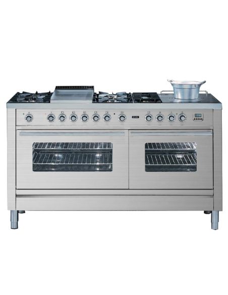 ILVE P15 Pro Line Range Cooker with two ovens, Hi-Tech