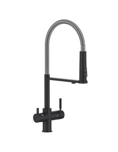 GUGLIELMI PURA Naturale 39933 Kitchen faucet with filtered water connection with pull-out hand schower