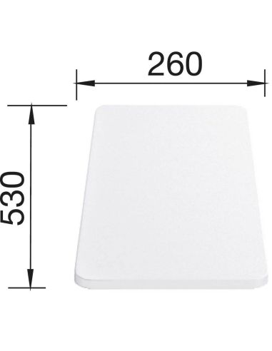 BLANCO Polyeteeni Leikkuulauta
