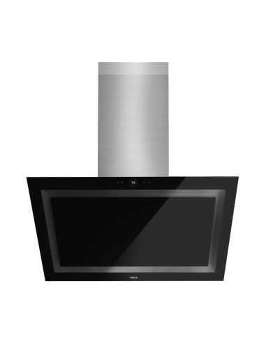 TEKA DLV 69670 BK TOS 60cm Seinale paigaldatav Musta klaasiga Dekoratiivne Õhupuhastaja (1)