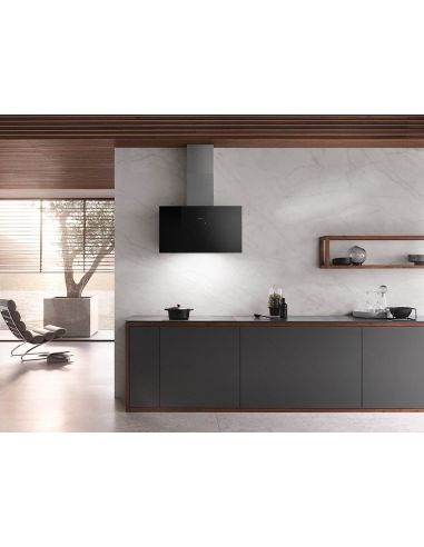 MIELE DA 9090 W MUSTA Väri Seinälle asennettava liesituuletin