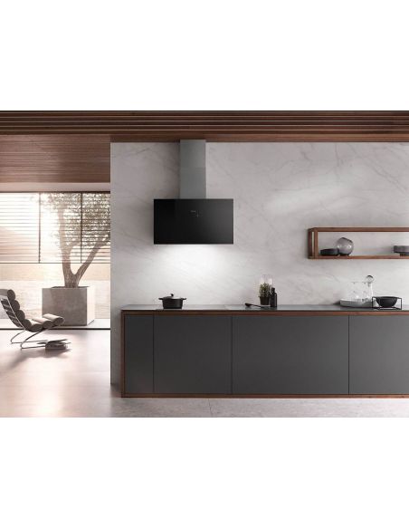 MIELE DA 9090 W BLACK Chimney cooker hoods