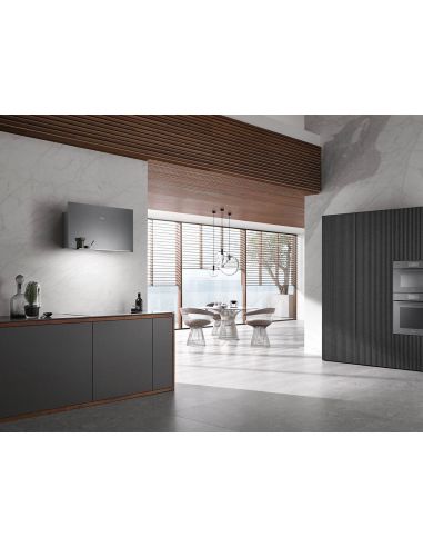 MIELE DA 9090 W Grafiitti harmaa Seinälle asennettava liesituuletin