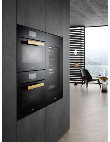 MIELE KWT 6422 iG-1 OBSW 88cm Black Glass Integrated Wine Cooler (4)