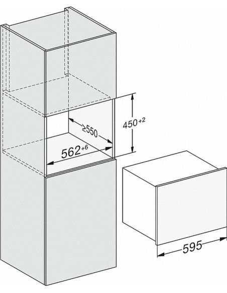 MIELE KWT 7112 iG GRGR 45сm Grafiithall klaasiga Käepidemeta Integreeritav Veinikülmik (5)