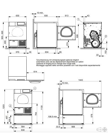 Pyykinpesukone Schulthess Spirit 540 artLine TOP PLUS