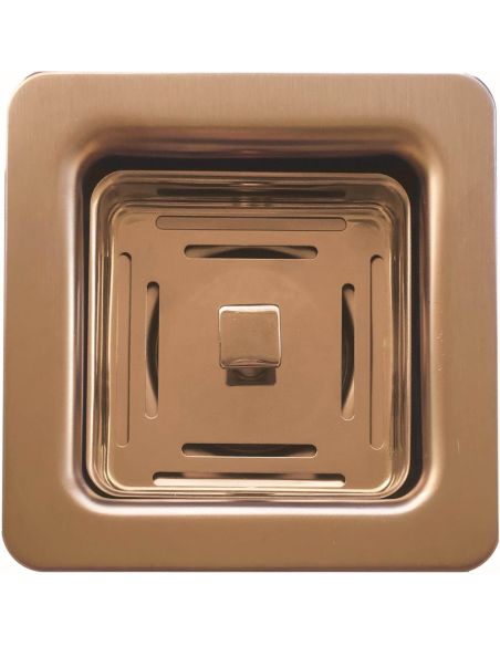 ARTINOX SS01851 Прямоугольный Донный клапан для моек TITANIUM (3)